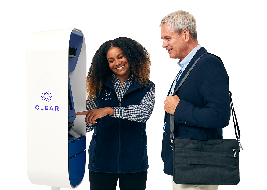 CLEAR Team Member with Client